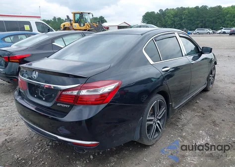 2017 Honda Accord Sport from USA, damaged, VIN 1HGCR2F5XHA026355